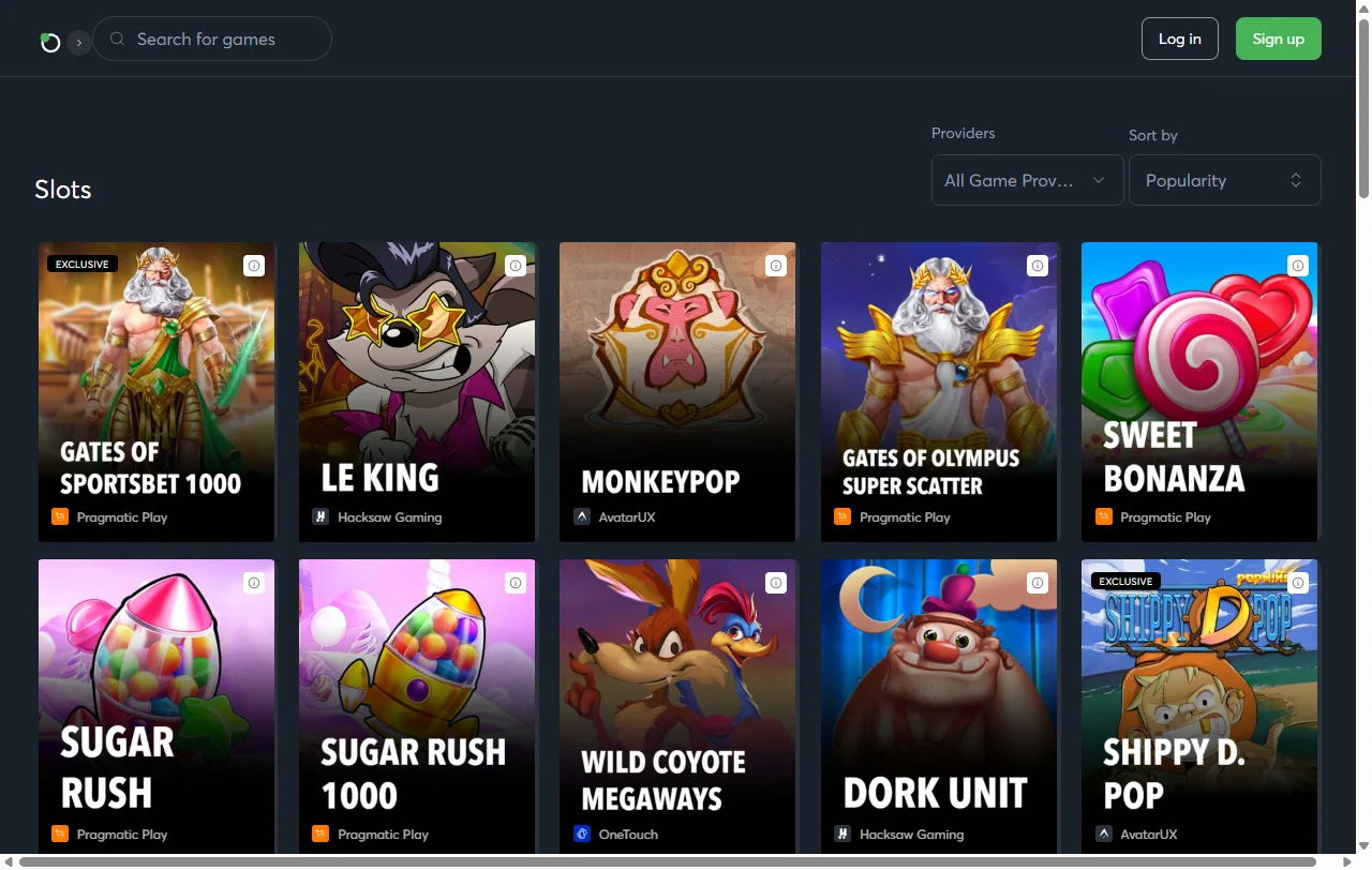 Sportsbet.io Casino games, slots and live casino coverage for readers