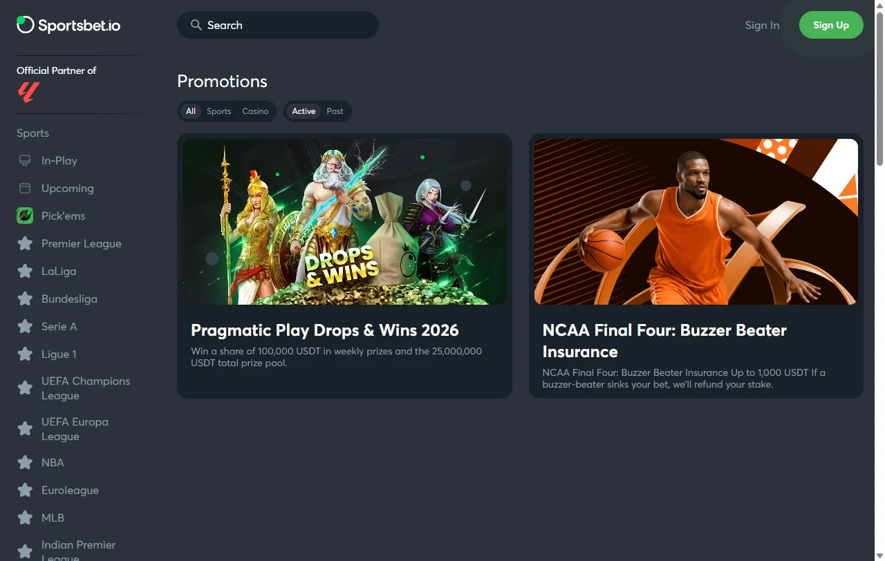 Sportsbet.io Casino bonuses, promotions and welcome offer analysis