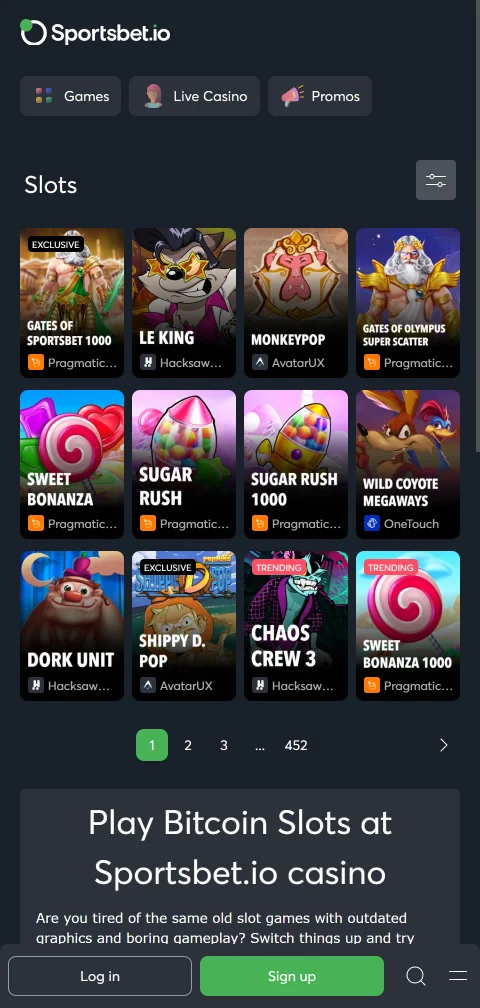 Sportsbet.io Casino deposits, withdrawals and payment methods explained