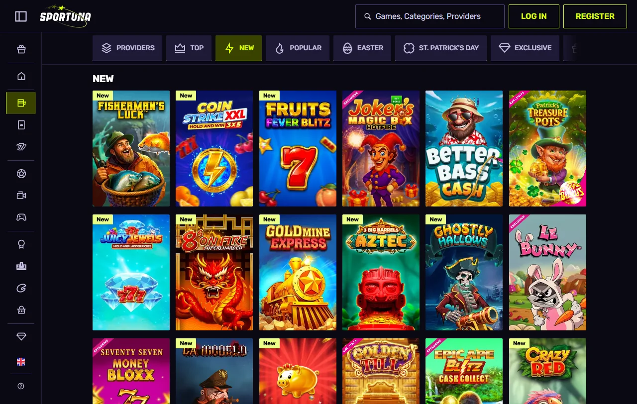 Sportuna Casino bonus terms and promotion structure for readers