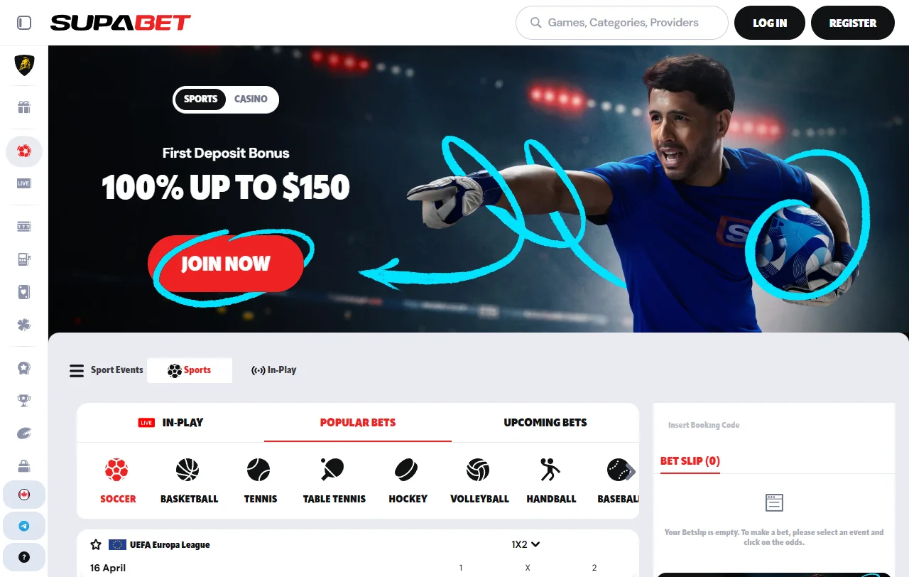 Supabet Casino slots, live tables and game variety overview