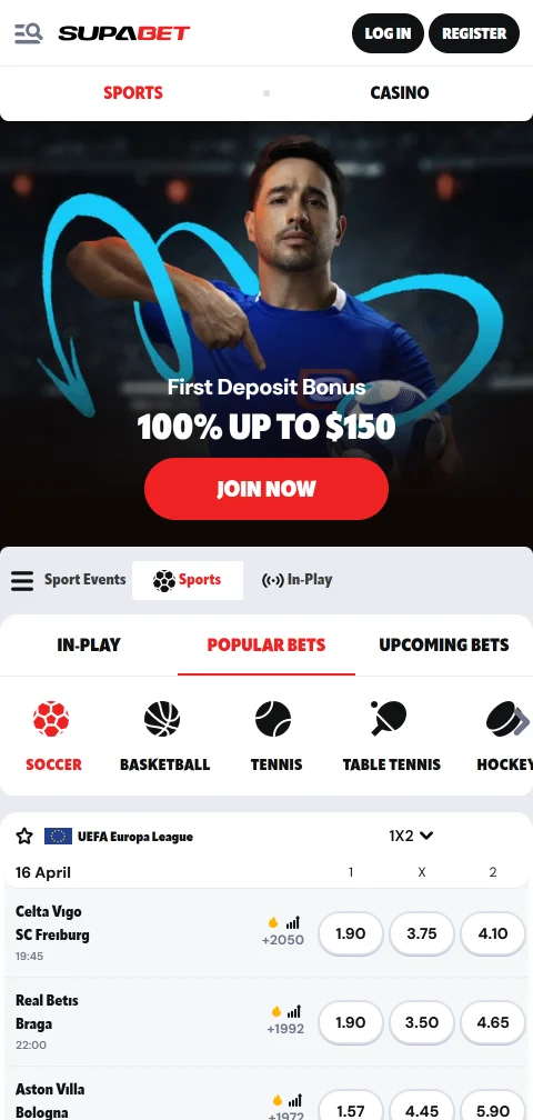 Supabet Casino deposits withdrawals and payment options summary