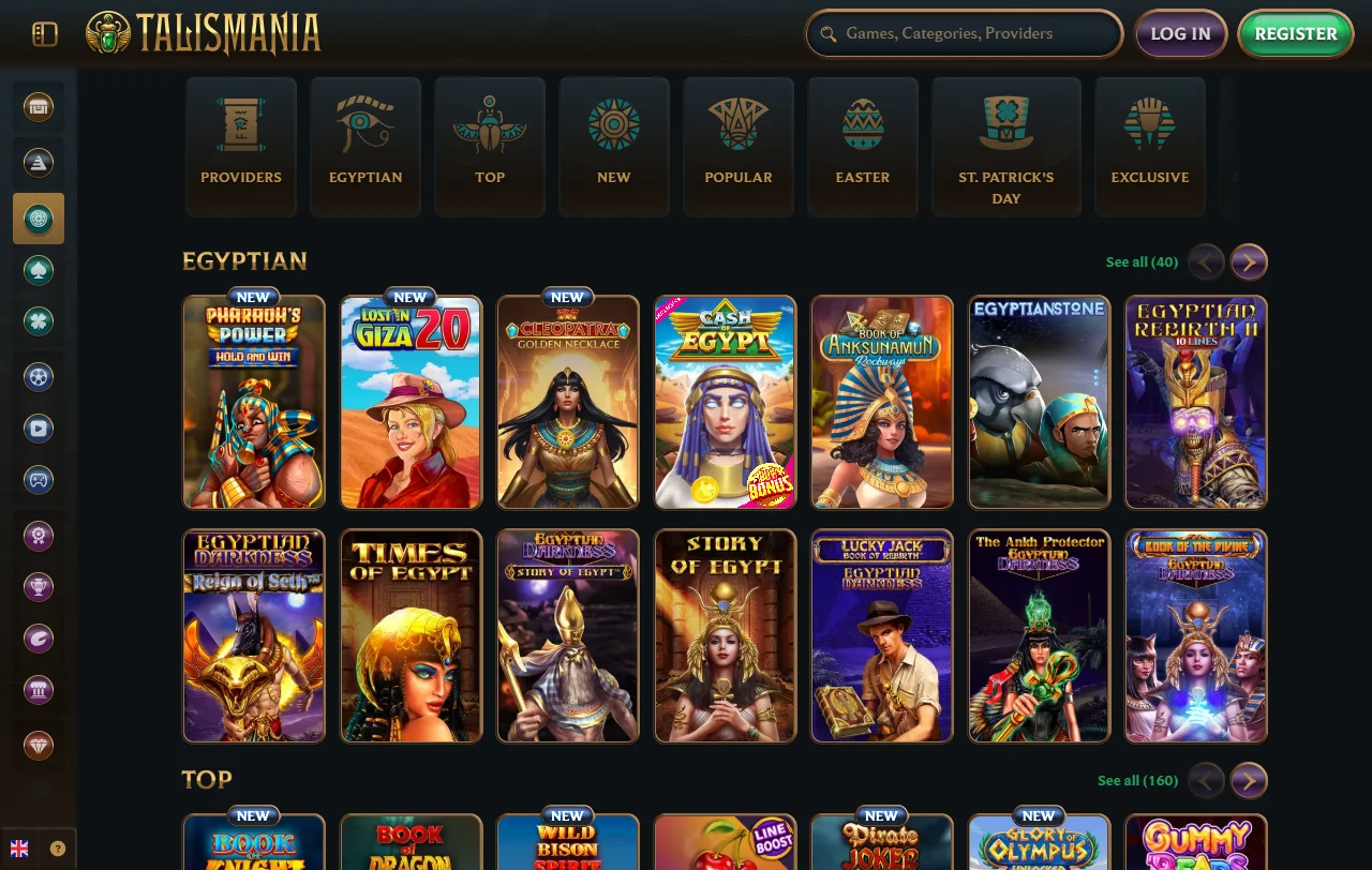 Talismania Casino bonuses and welcome offer details