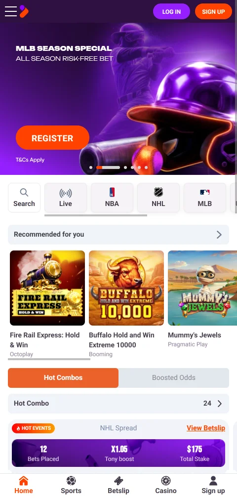 Tonybet Casino mobile play and browser accessibility for smartphones