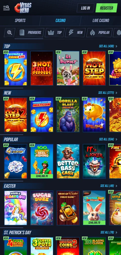 Vegas Hero Casino security licence and player protection overview