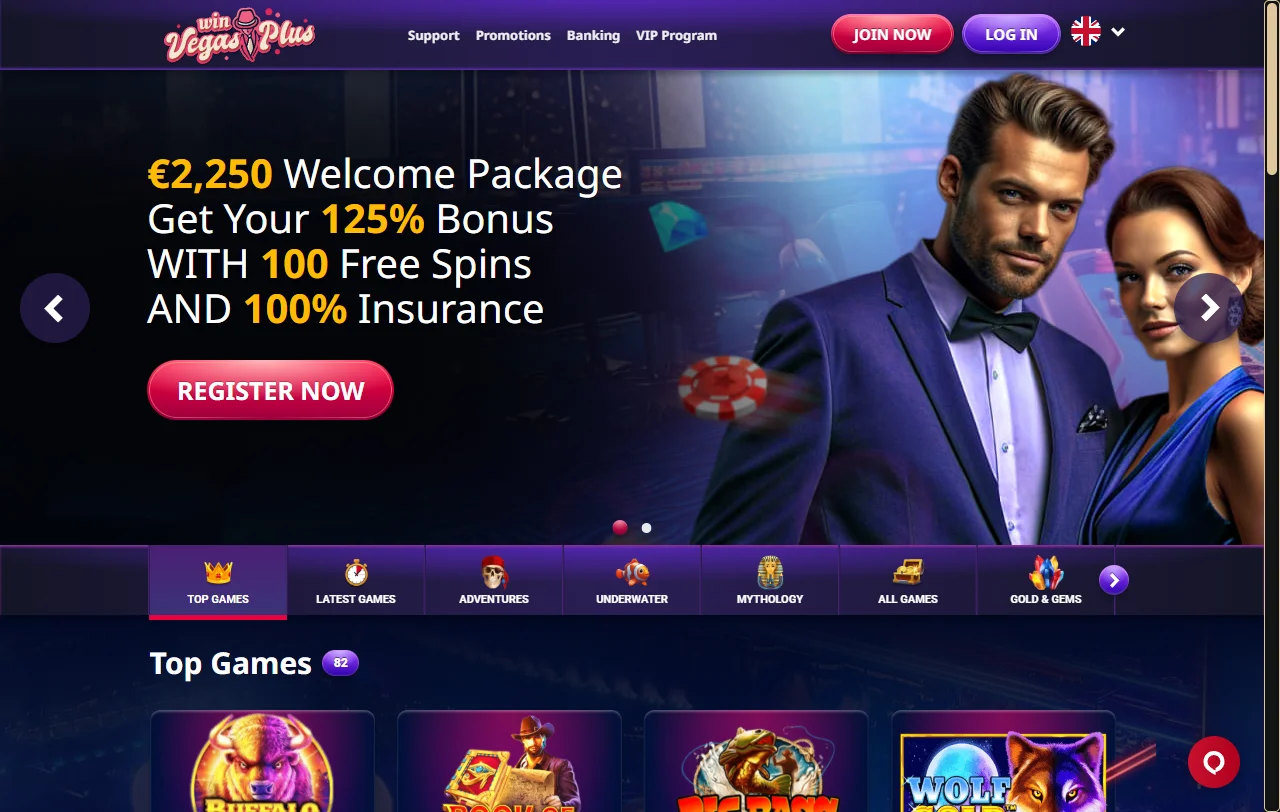 VegasPlus Casino review covering features, payments and trust for India