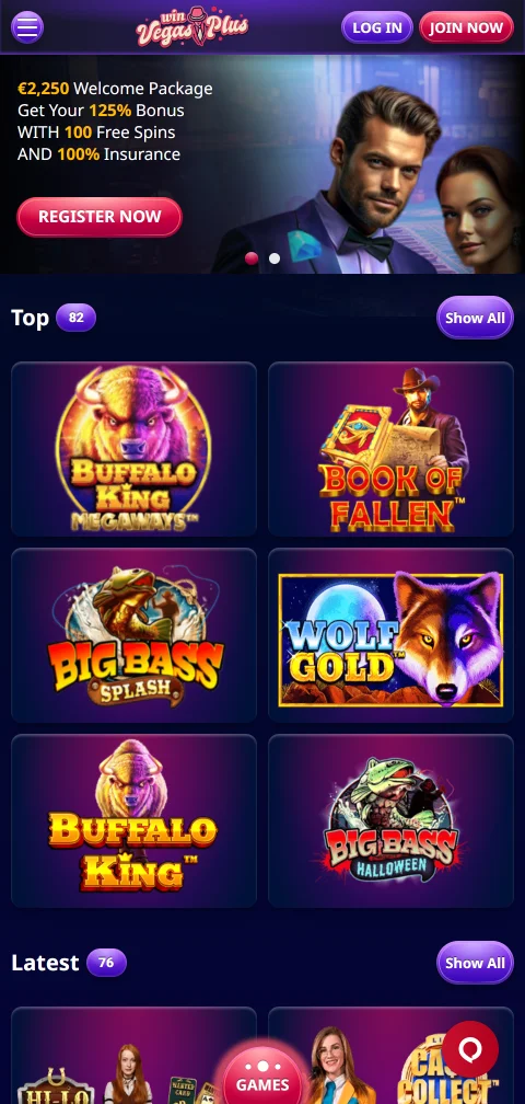 VegasPlus Casino mobile access for smartphone players in India