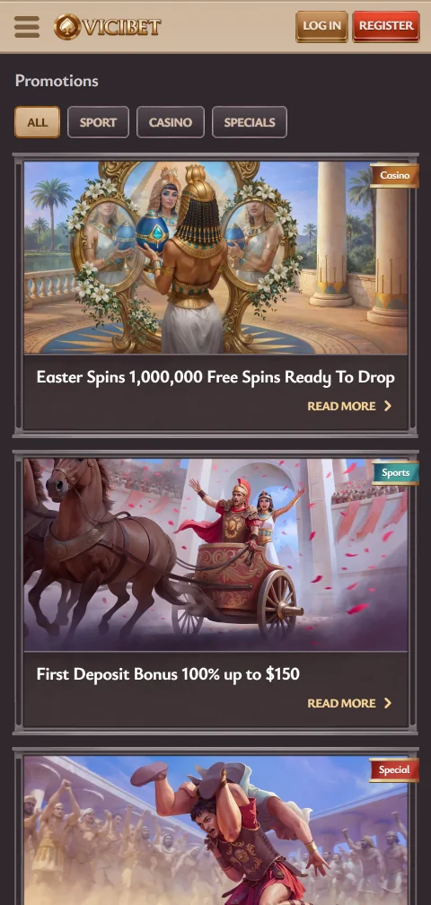 ViciBet Casino security, licensing and player protection focus