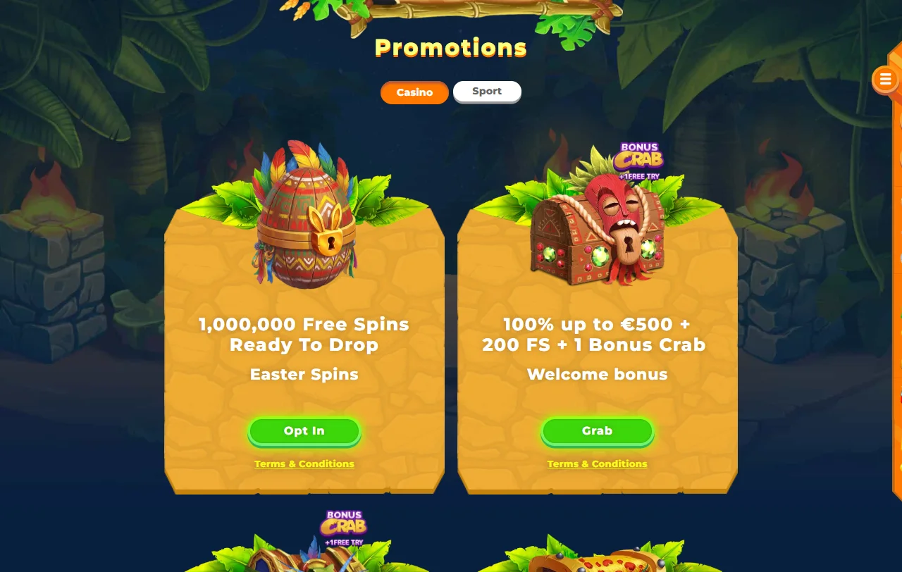 Wazamba Casino overview of slots, live tables and providers