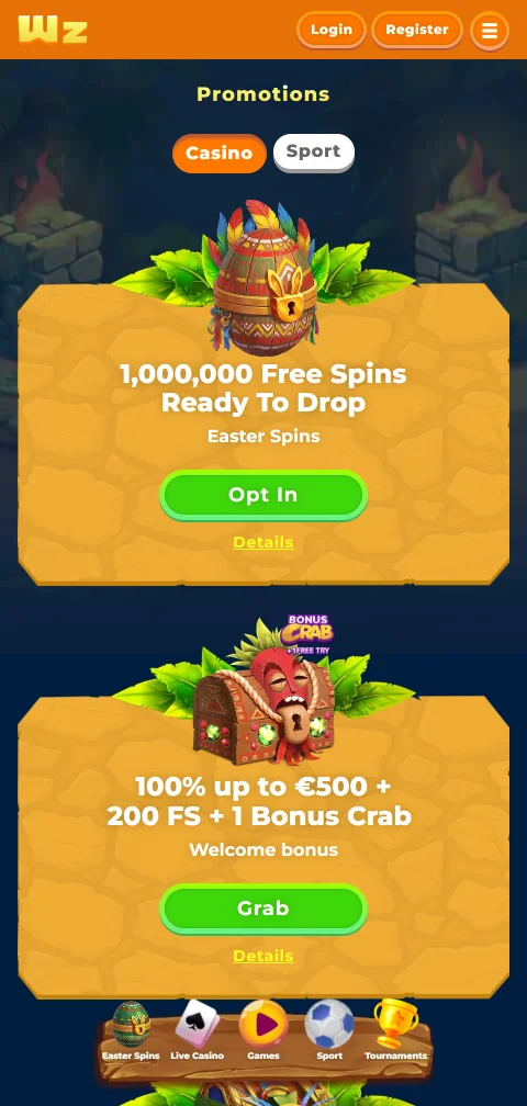 Wazamba Casino deposits, withdrawals and payment options overview