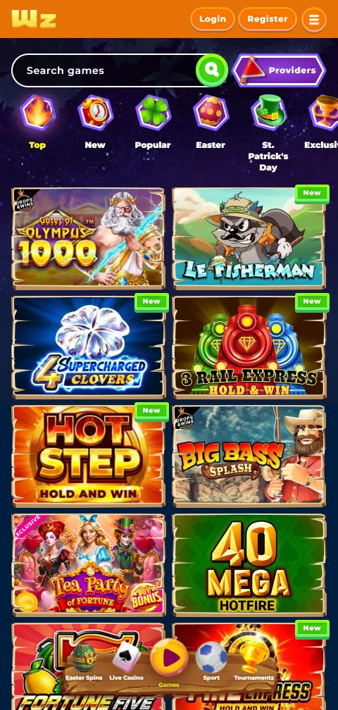 Wazamba Casino security, licence and player protection details