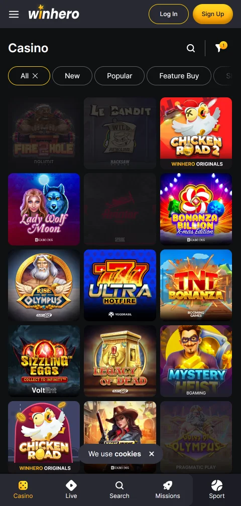 Winhero Casino security licence and player protection summary