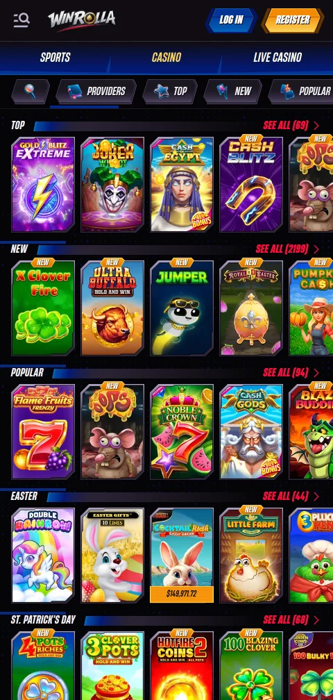 WinRolla Casino safety section covering licence, verification and player protection