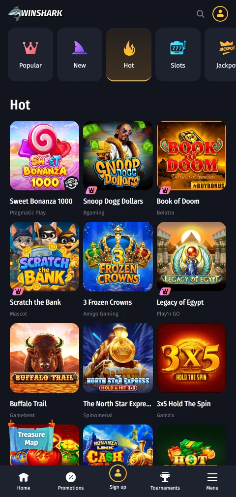 Winshark Casino security licence and player protection review