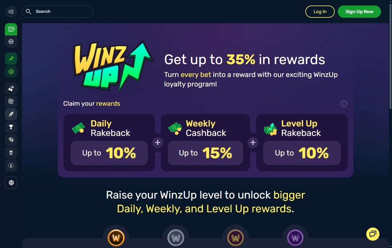 Winz Casino bonus terms and promotion summary for readers