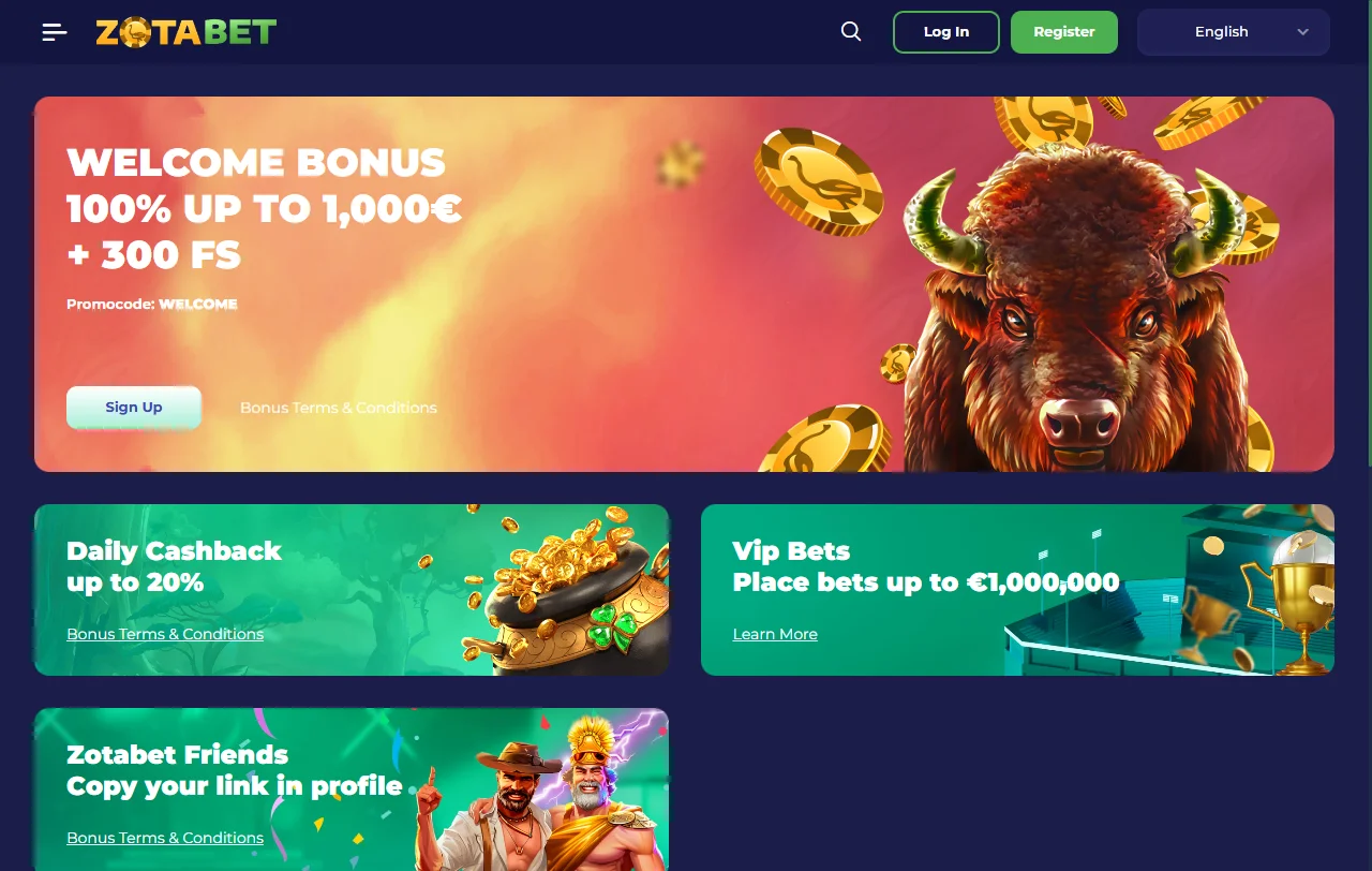 ZotaBet Casino games slots and live tables overview for readers
